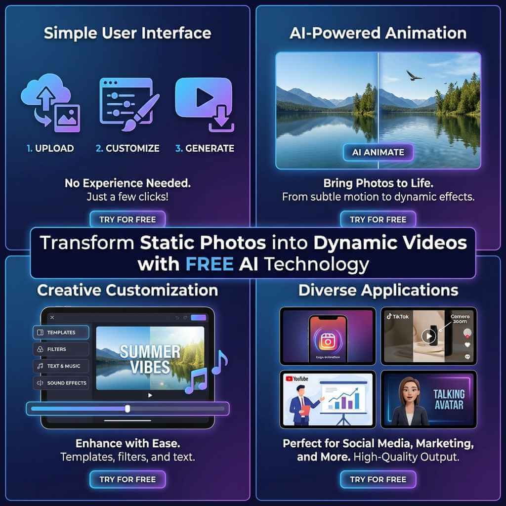 Image to AI Video Processing with Free Technology