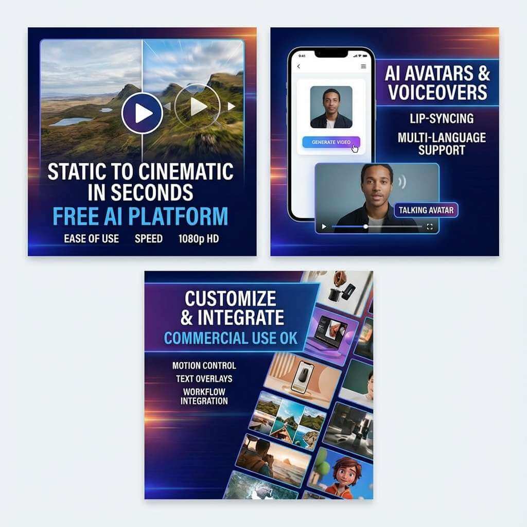 Images to Video AI Free Platform