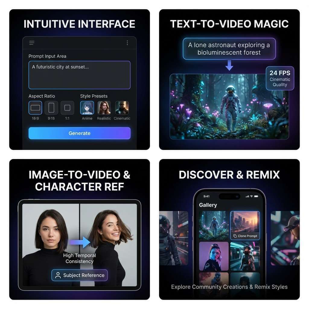 Hailuoai Video Create Functionality