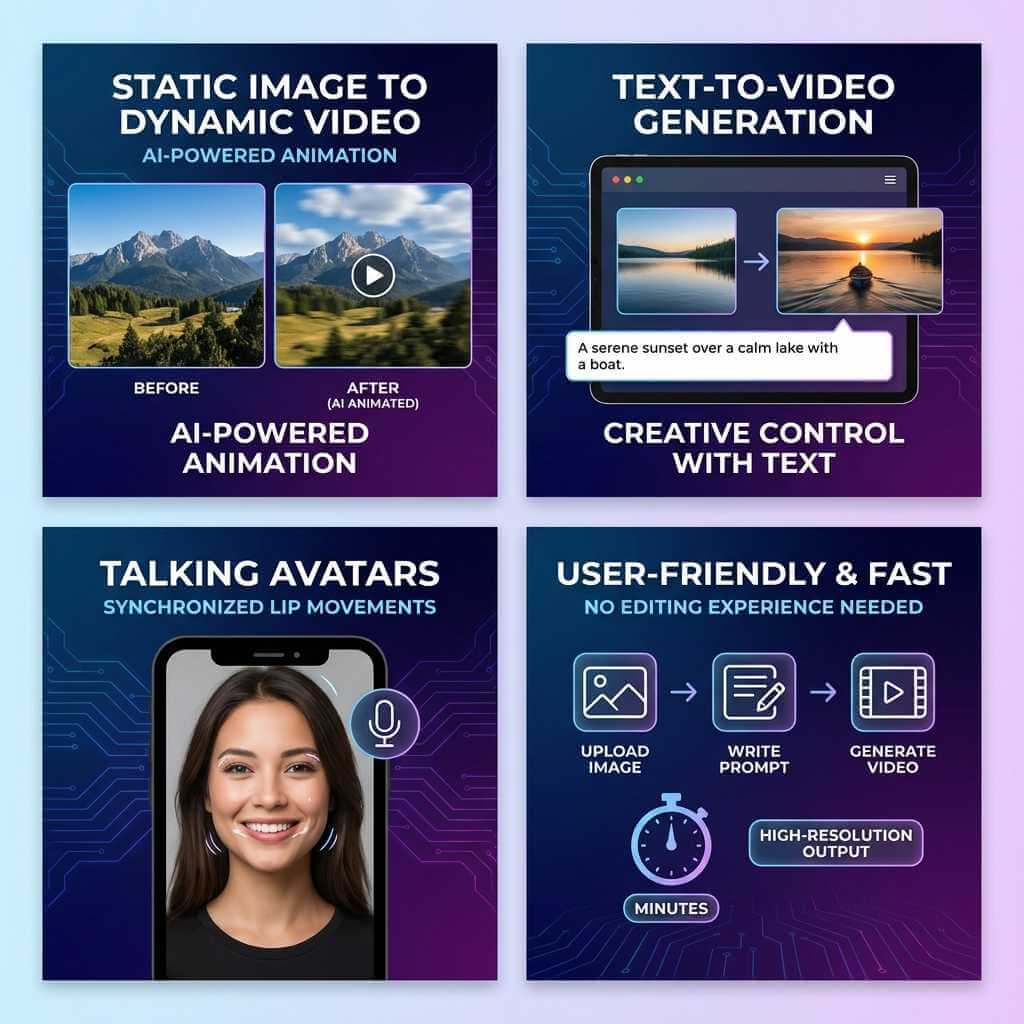 Images to Video AI Processing
