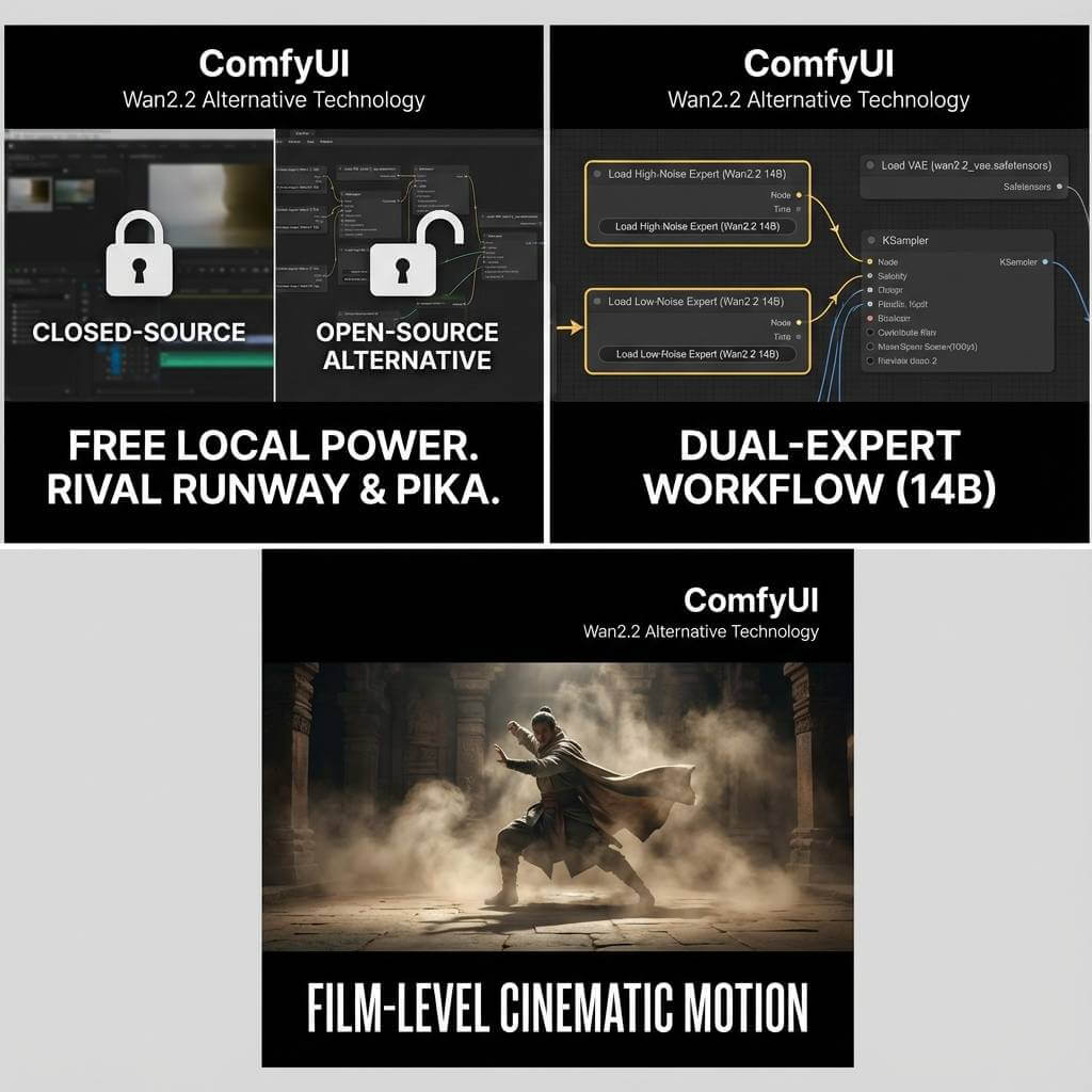 ComfyUI Wan2.2 Alternative Technology