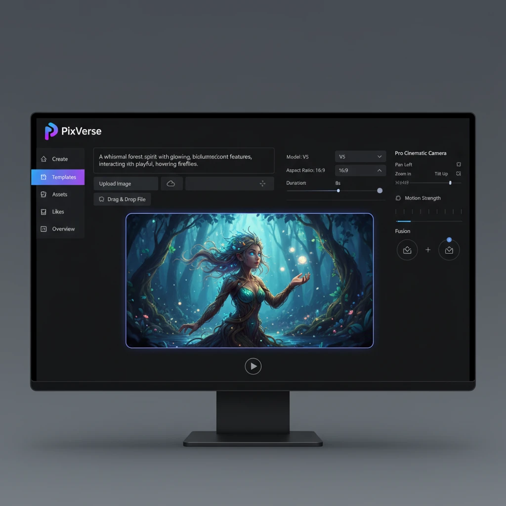 Pixverse AI Image to Video